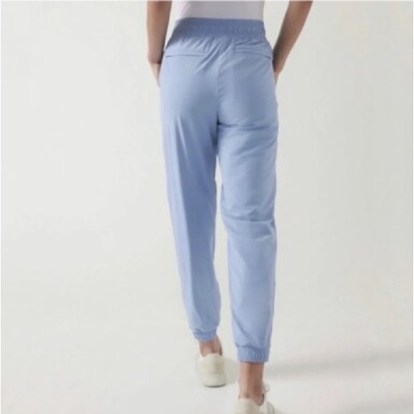 ATHLETA Brooklyn Lined Jogger Heron Blue 6 - Picture 4 of 10
